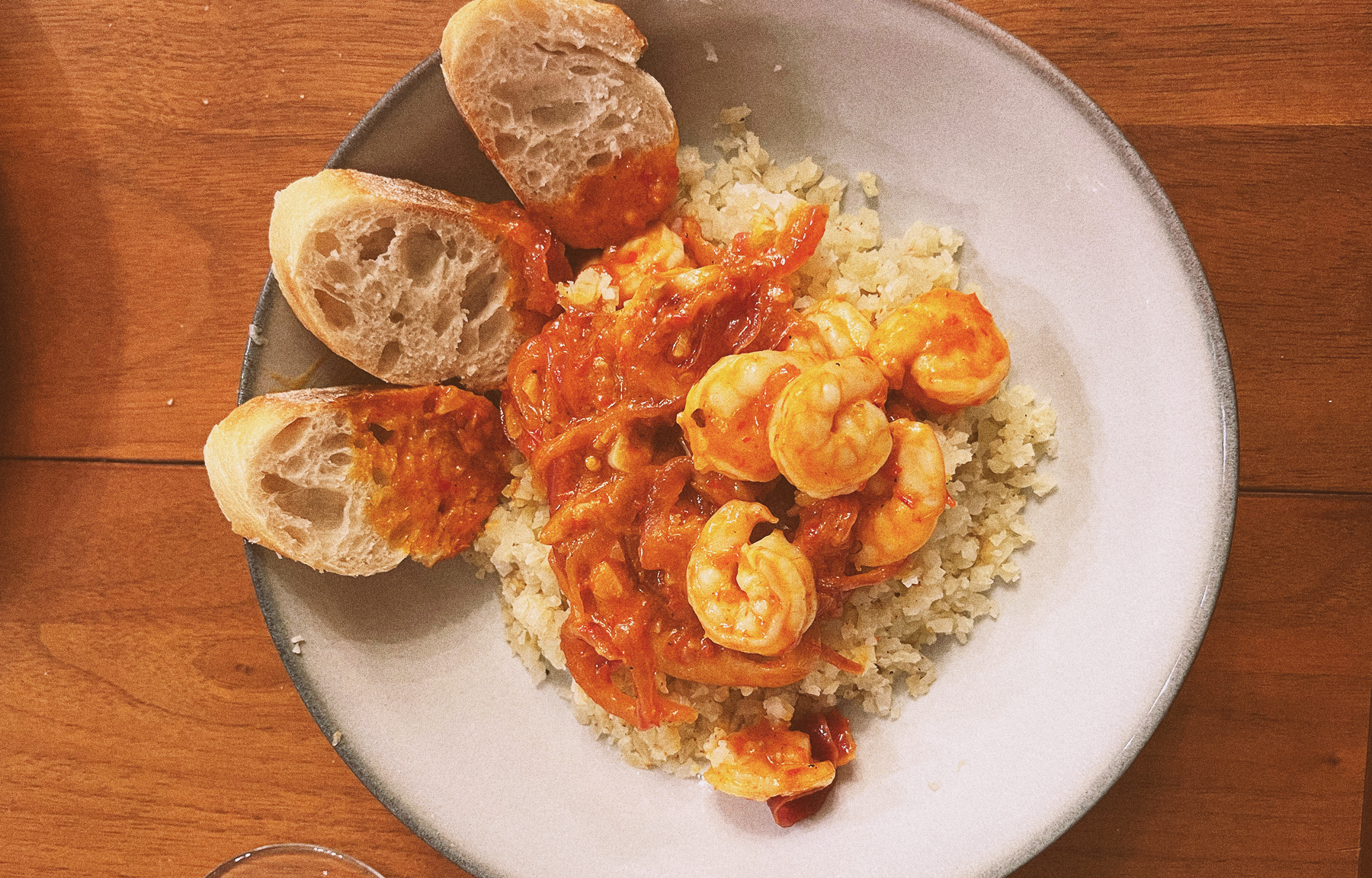 Spicy Harissa Butter Shrimp