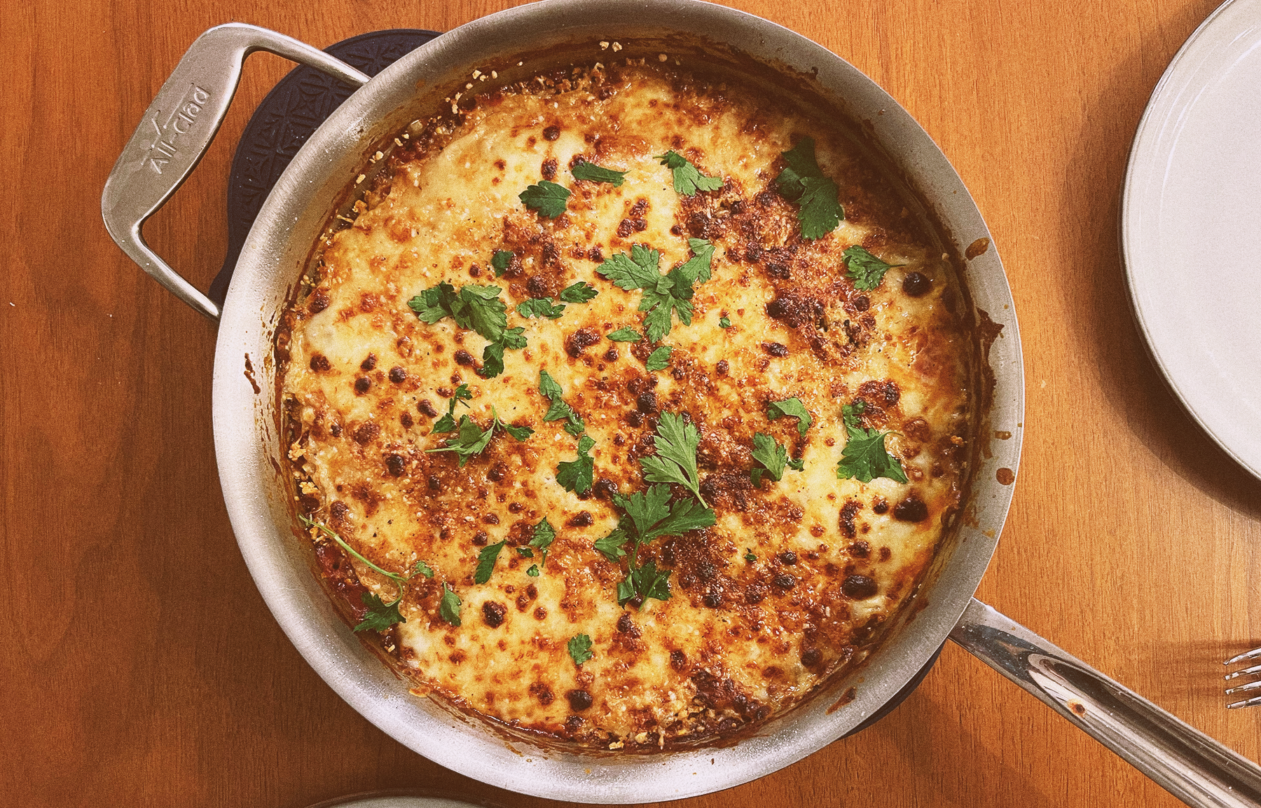 Harissa Eggplant Parm