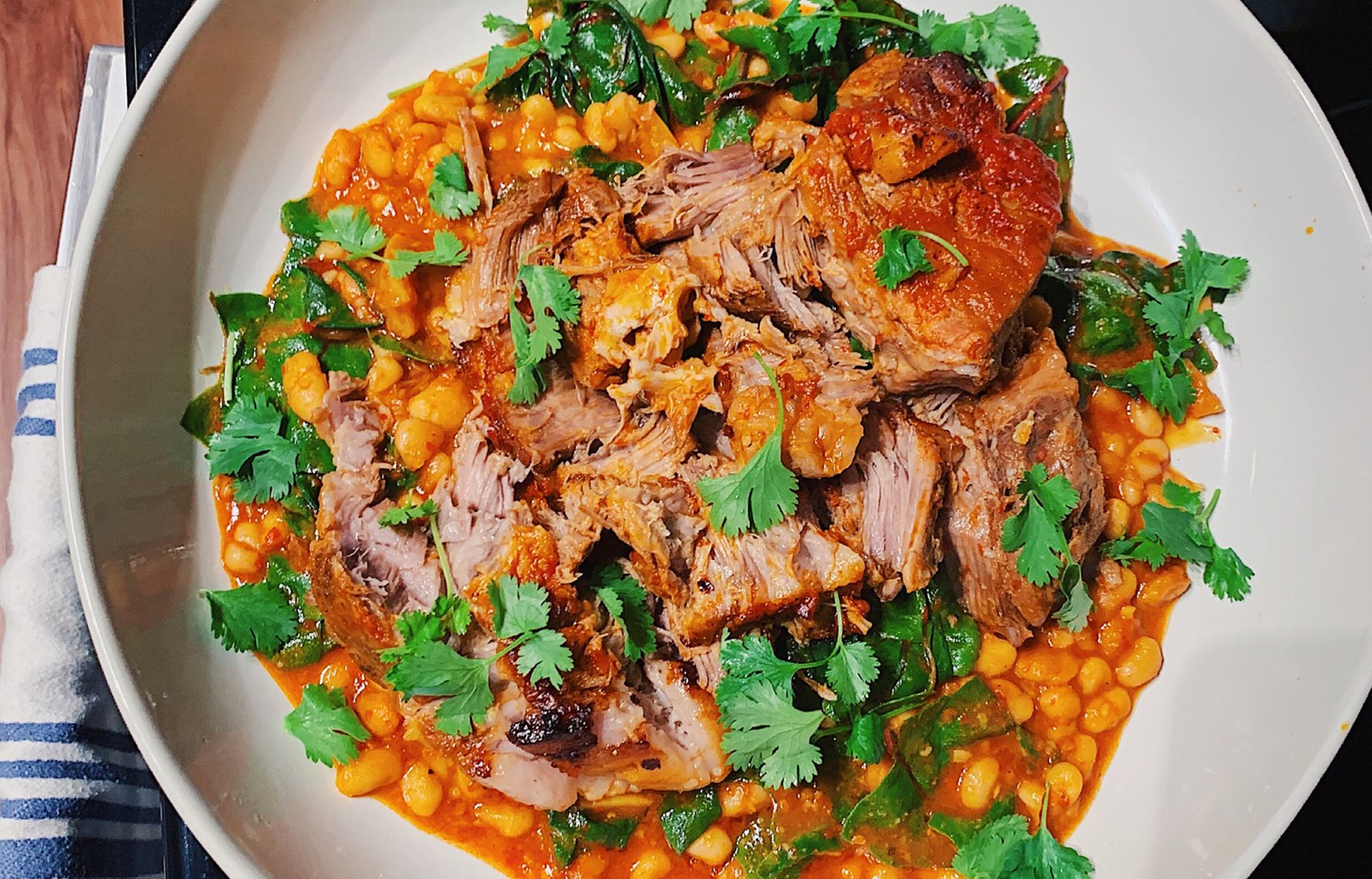 Harissa-Rubbed Pork Shoulder