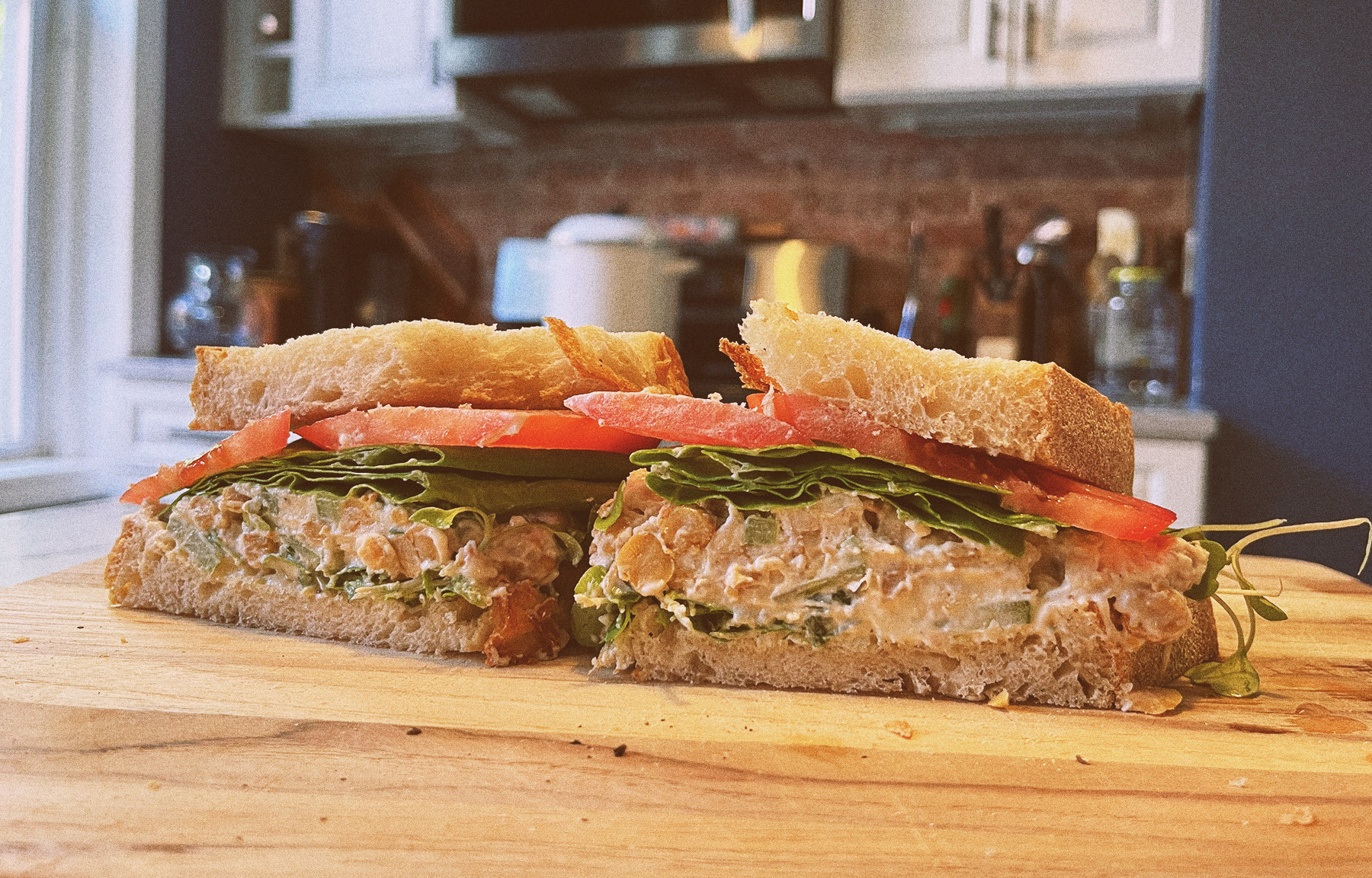 Chickpea Salad Sandwich